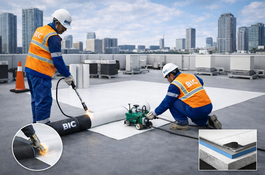 فريق عمل شركة عزل المباني