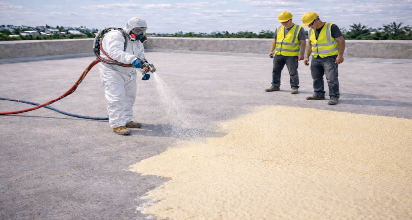 أعمال الخرسانة الرغوية